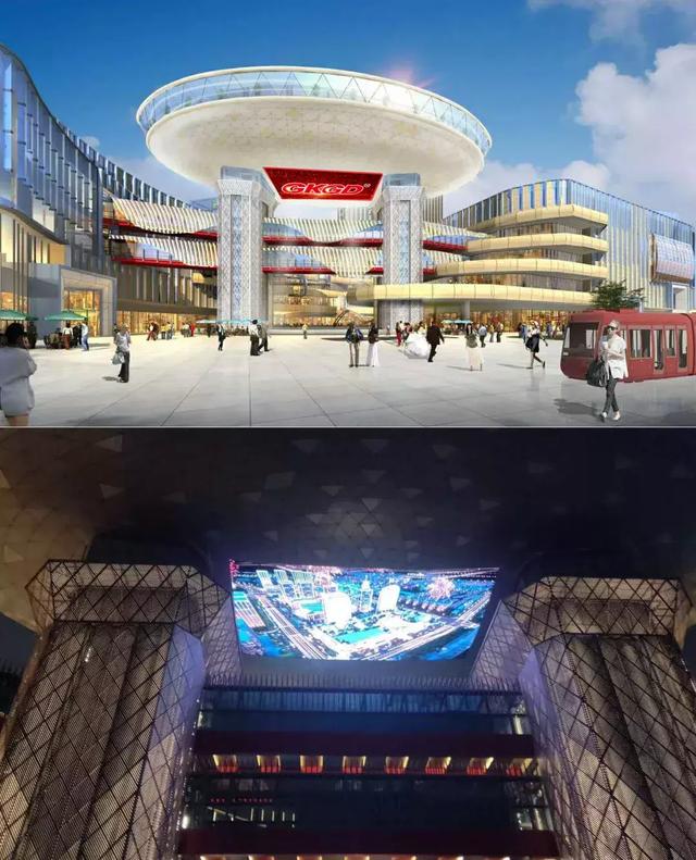 1280平米高科大屏助力五彩世界打造城市新核心 1280平米高科大屏助力五彩世界打造城市新核心