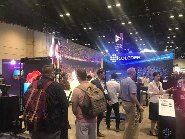 彩易达携小间距精品亮相美国infocomm 2019