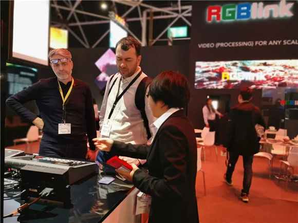 RGBlink视诚ISE展前线速报