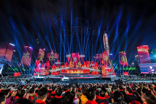 5885㎡用屏量！深圳春晚申请吉尼斯世界纪录，点燃LED柔性屏的第一把火