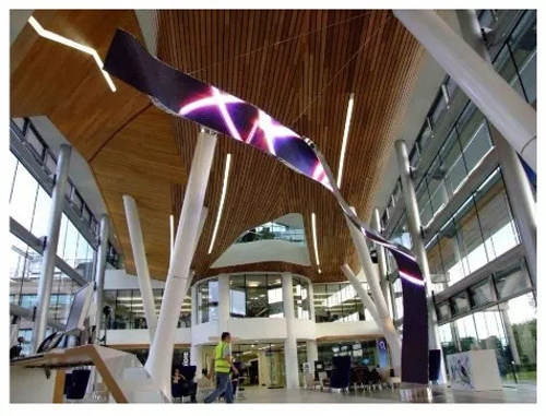 5885㎡用屏量！深圳春晚申请吉尼斯世界纪录，点燃LED柔性屏的第一把火