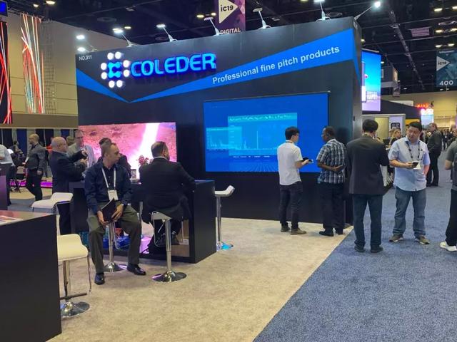 彩易达携小间距精品亮相美国infocomm 2019