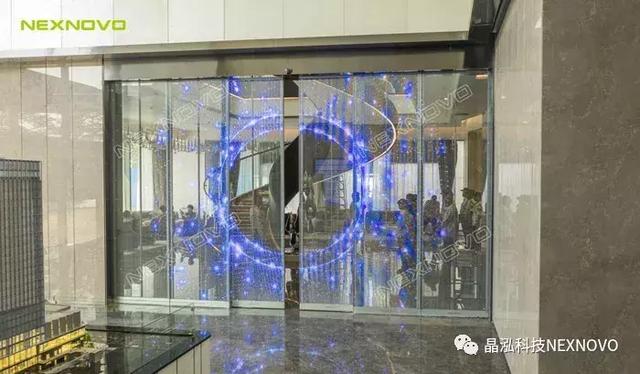 人们热捧的透明LED移动门，晋升流量商家首选