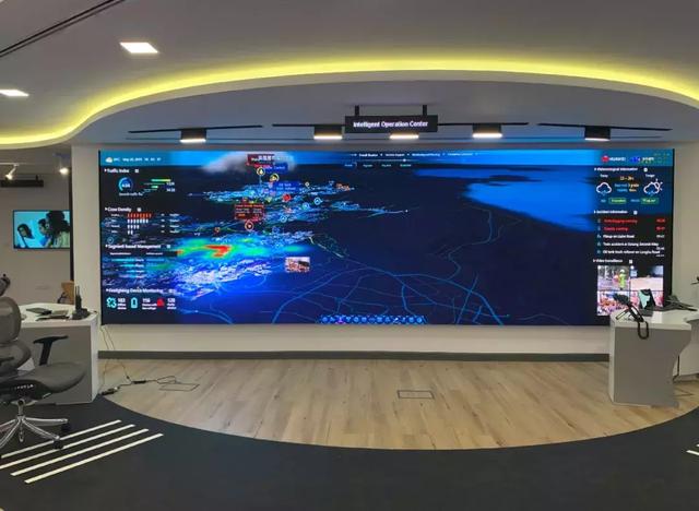 艾比森LED显示屏助力华为迪拜展厅绽放光彩