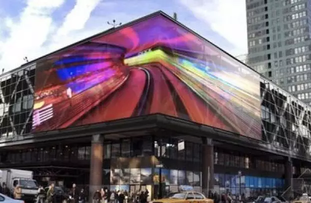 户外广告遭遇“冷门”？ 翻转LED屏市场大有可为