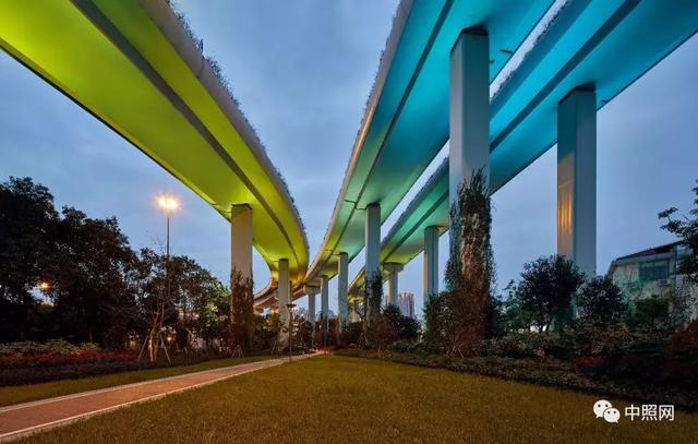 光联南北，夜美静安 | 上海静安南北高架照明设计赏析