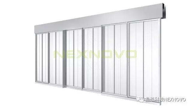 晶泓透明屏移动门解决方案