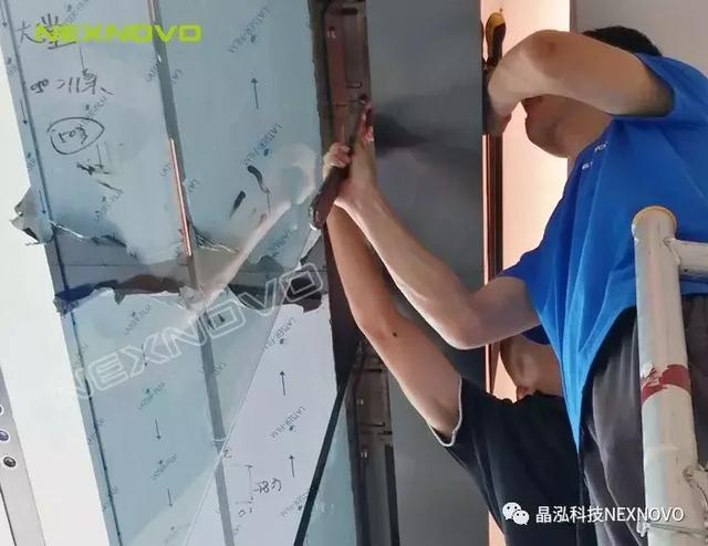 人们热捧的透明LED移动门，晋升流量商家首选