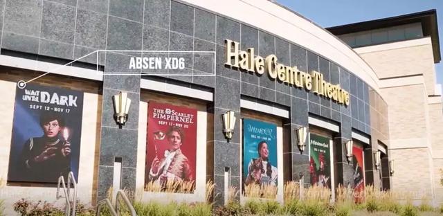 艾比森携手RevelTV为黑尔中心剧院打造的沉浸式显示方案