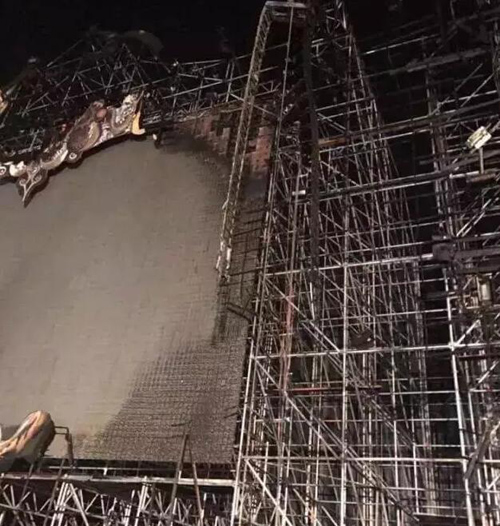 萧敬腾演唱会彩排大型LED显示屏险掉落 舞台安全事故何时才能罢休？