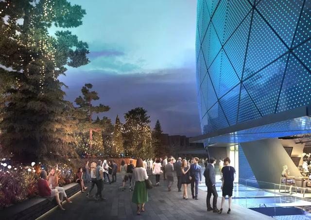 LED的外壳组成的球形建筑 LED的外壳组成的球形建筑