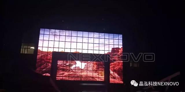 时尚街“新宠”，晶泓透明屏力鼎西安四海唐人街