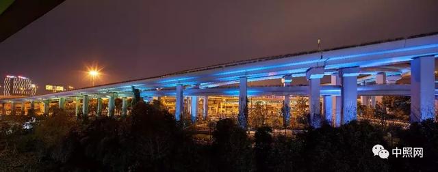 光联南北，夜美静安 | 上海静安南北高架照明设计赏析