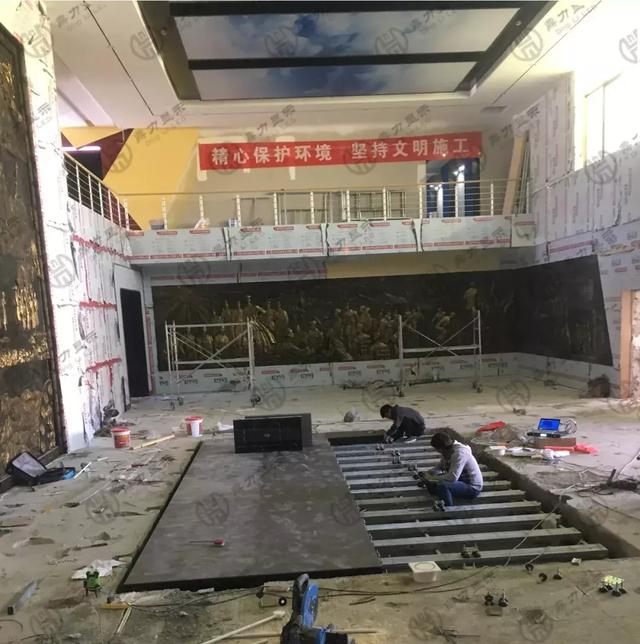 鼎力显示智慧互动LED地砖屏与古文化碰撞·藏西秘境-天上阿里