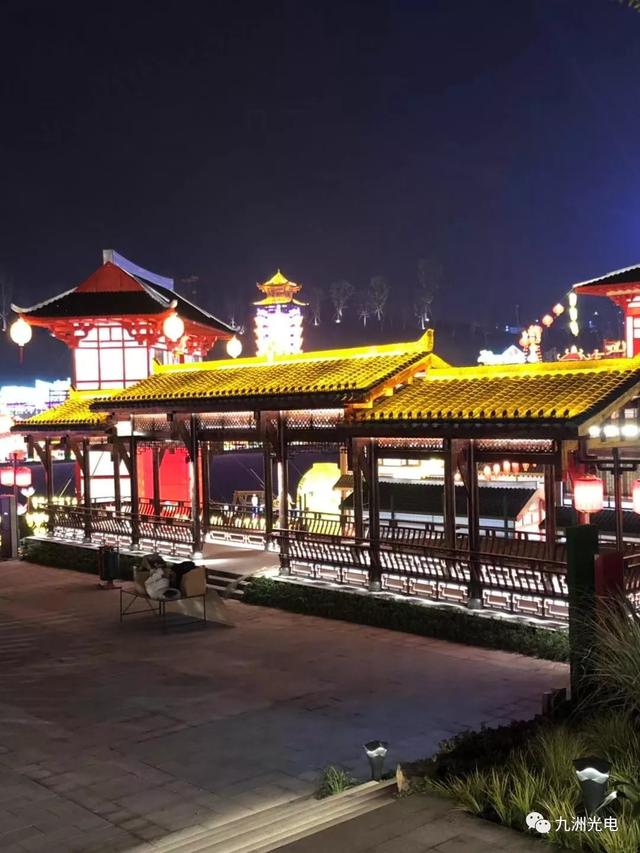 九洲光电│新年助力第26届自贡国际恐龙灯会