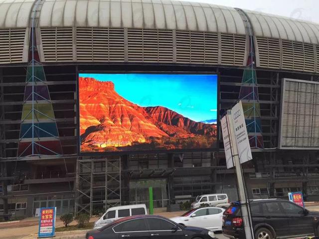 强力巨彩LED大屏闪耀全国各地体育馆