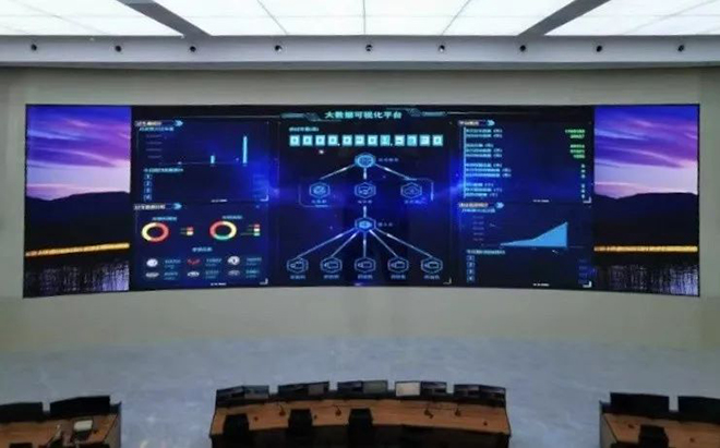 智慧城市再出新作，洲明显示亮相秦汉新城