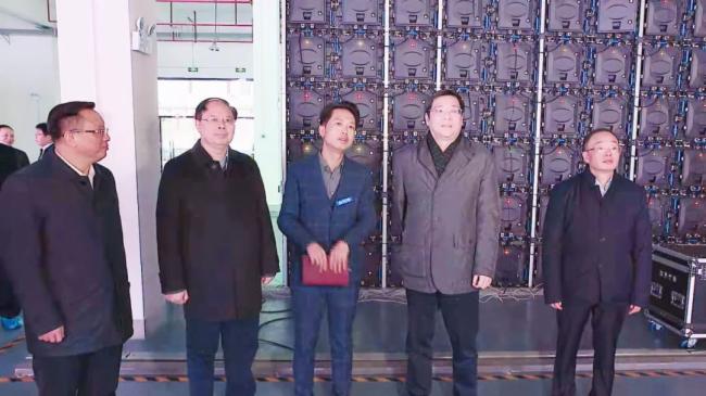 湖南省委书记杜家毫在怀化调研时考察（合利来）董事长舒灿全程陪同