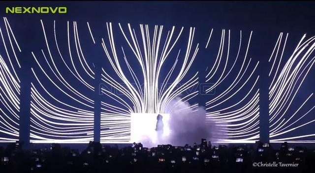 继U2乐队之后，又一大咖世界巡演选择晶泓LED透明屏