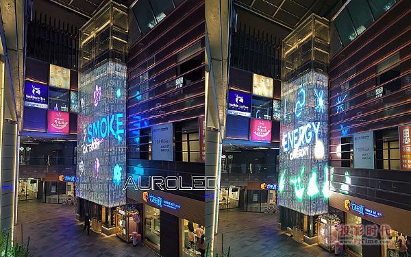 奥蕾达LED透明屏赋予观光电梯“鲜活”生命