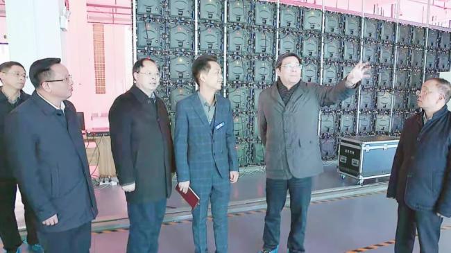 湖南省委书记杜家毫在怀化调研时考察（合利来）董事长舒灿全程陪同