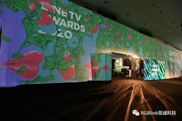 Line TV Awards 2020，RGBlink视诚助映璀璨星光