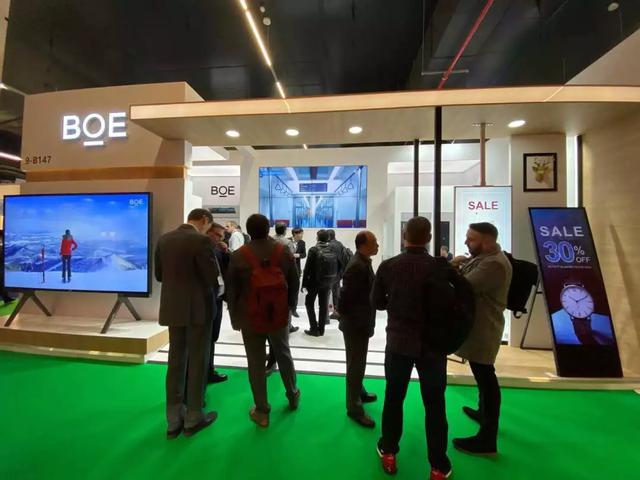 欧洲视听及系统集成展：BOE（京东方）商用显示赋能应用场景