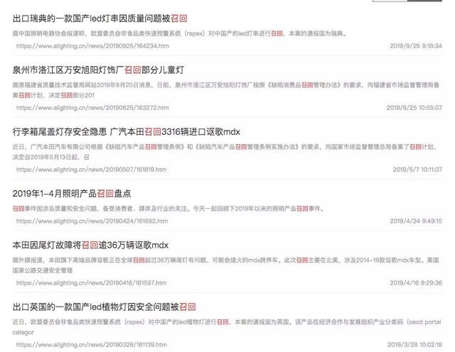 315，盘点LED照明灯具抽检、召回的那些“糟心”事儿