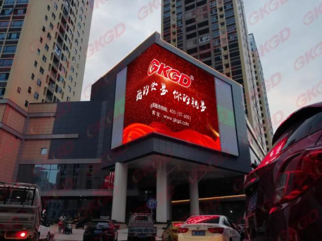 推动商显，清晰世界 | 高科光电GKGD百平米级大屏闪耀视界