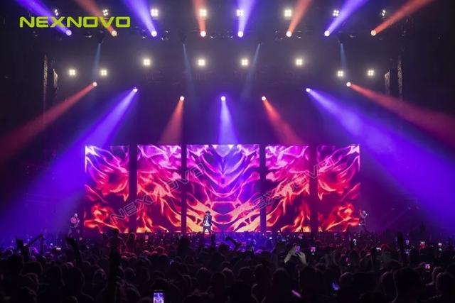 继U2乐队之后，又一大咖世界巡演选择晶泓LED透明屏