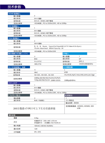 迪欧迅丨DTX-810二合一LED视频控制器