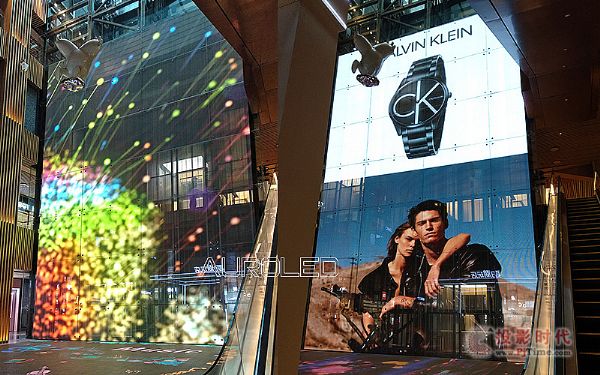 奥蕾达LED透明屏赋予观光电梯“鲜活”生命