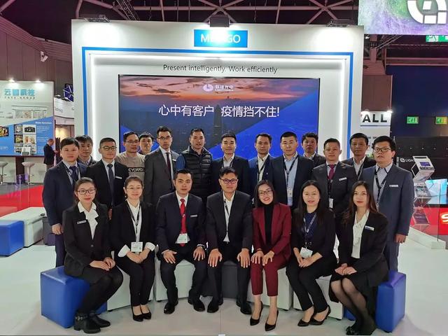 心中有客户 疫情挡不住 | 联建光电大屏惊艳荷兰ISE展