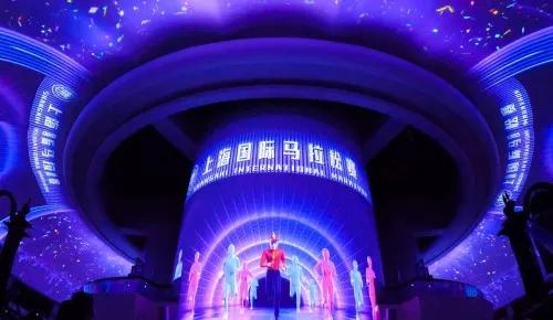 2500㎡=5个IMX影院=东方明珠塔世界级的穹顶投影秀