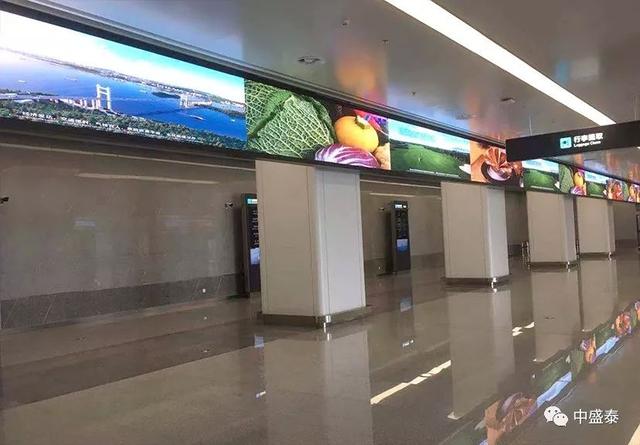 中盛泰小间距屏助力大湾区南沙国际邮轮港