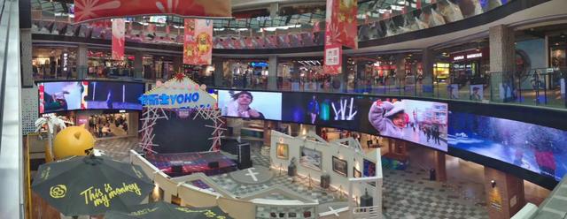 美出天际的LED弧形屏，你不心动吗？