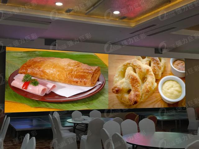 餐饮业加速复苏，用强力巨彩LED大屏让生意更红火