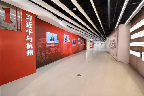 联建LED小间距创意屏组助力杭州党群服务中心，彰显不“屏”凡