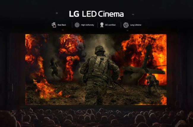 LG在中国台湾推出其首款商业化LED电影显示屏幕