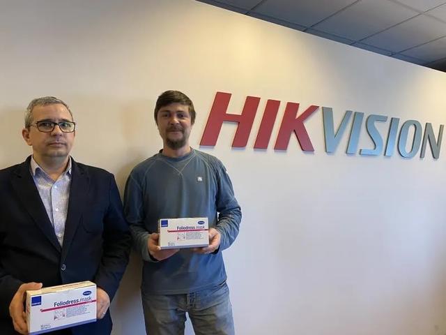 海康威视海外客户和员工全球接力为中国“加油”！