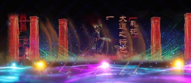 中润光电十大经典案例-太原清徐《国际音乐焰火节》，水上表演经典之作！