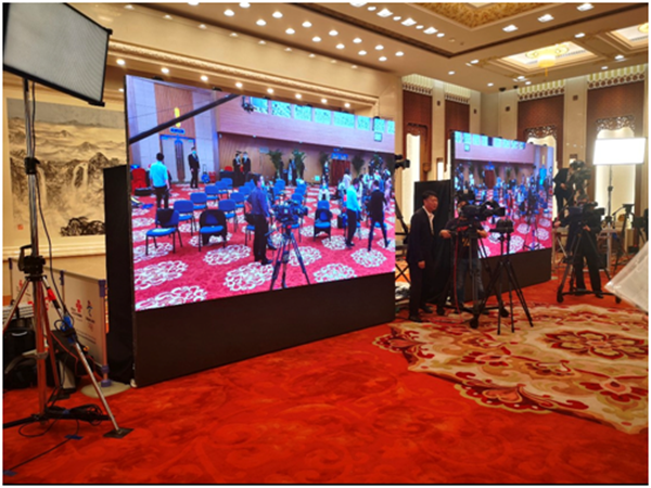 LED显示产品进驻人民大会堂！哪家公司这么秀？