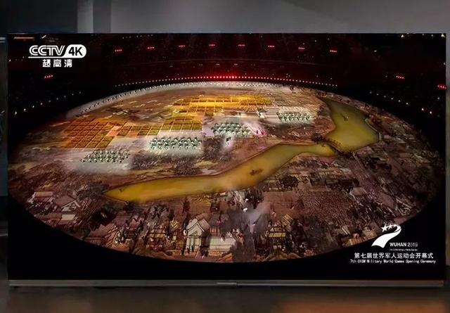 全球量产0.7全倒装MiniCOB初次亮相，AET助力军运会开幕式直播