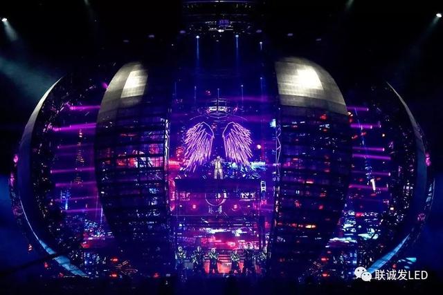嘉年华全球巡演巨资打造「能量球舞台」，嗨翻魔都