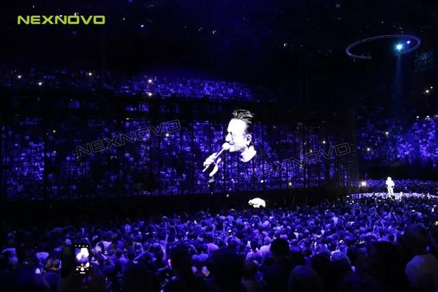 继U2乐队之后，又一大咖世界巡演选择晶泓LED透明屏