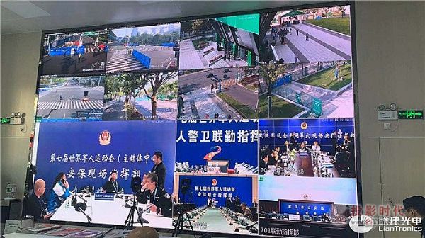 荣耀开幕，联建光电LED整体解决方案助力世界军运会！