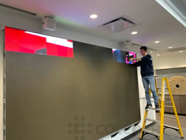 彩易达LED小间距大屏入驻NBA灰熊主场休息室