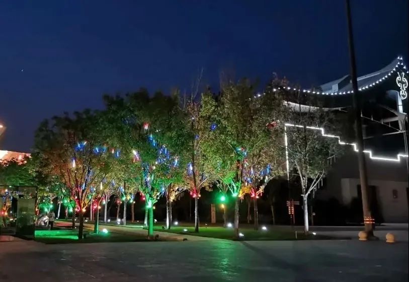 助力打造华北最大会展中心，洲明点亮石家庄璀璨夜色！