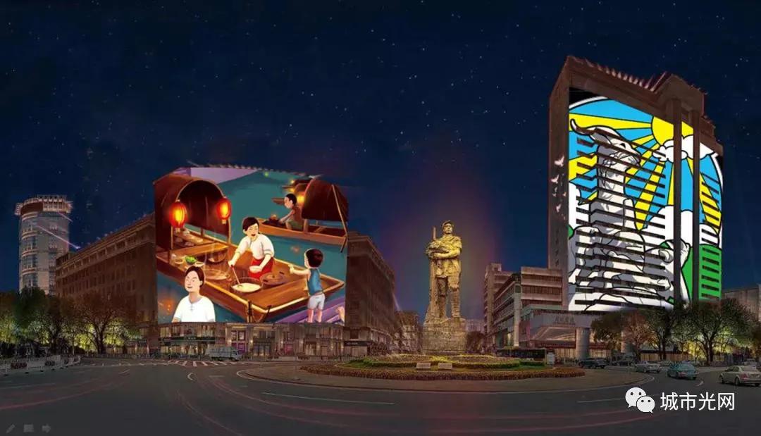 惊艳!广州灯光节800平米透明冰屏演绎“四季轮回” 惊艳!广州灯光节800平米透明冰屏演绎“四季轮回”