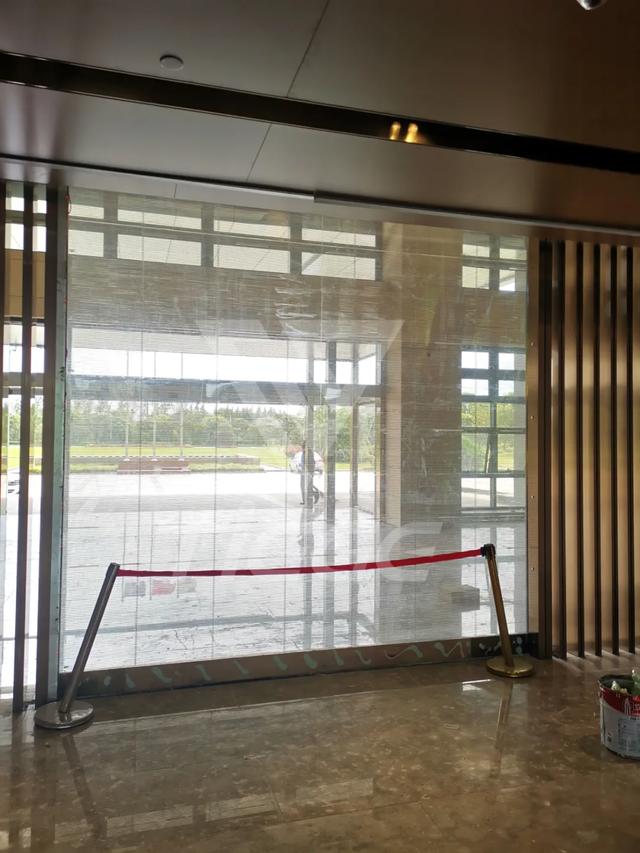 铁歌贴膜屏点亮宝钢罗泾指挥中心厅